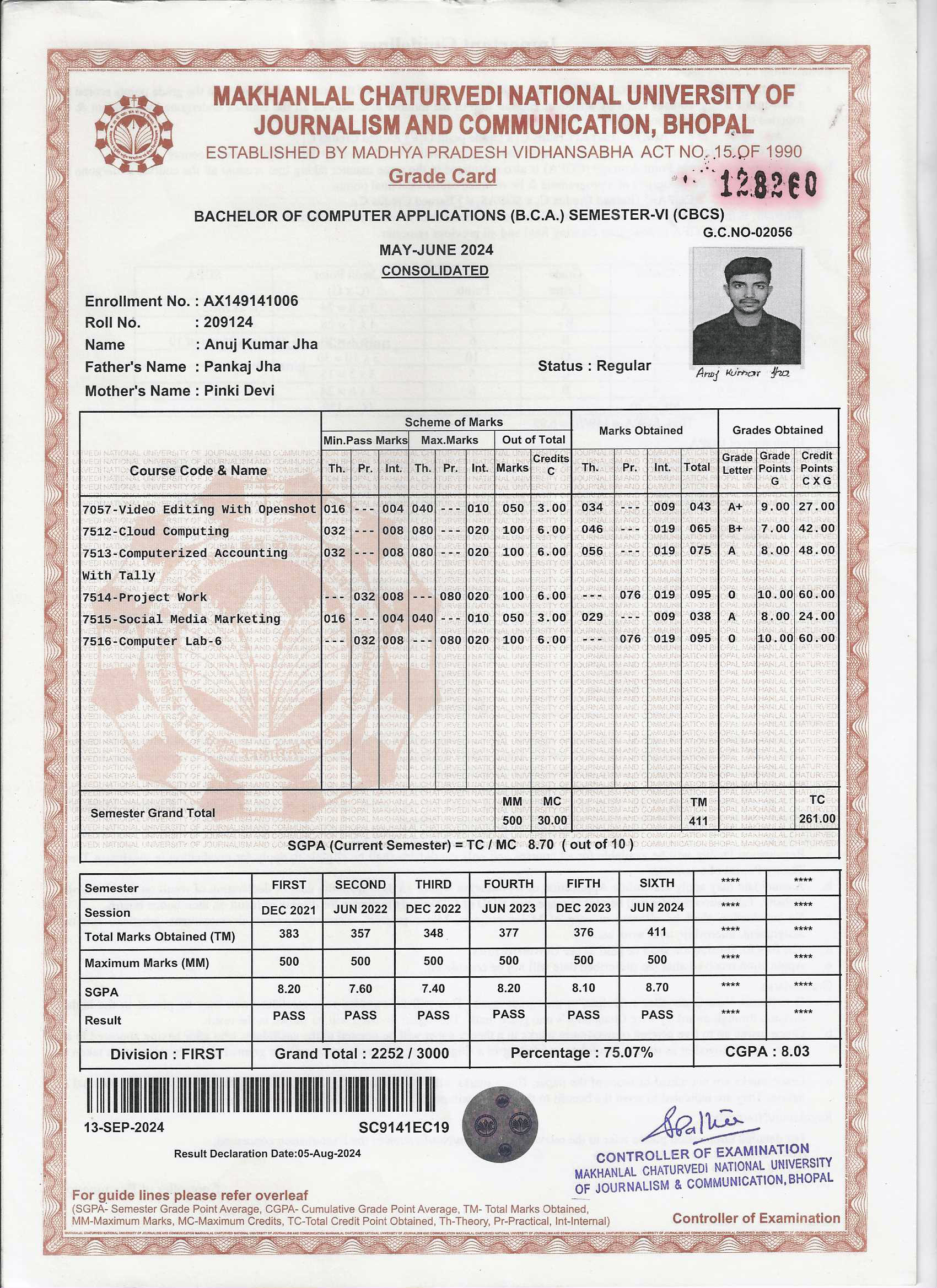 aDMISSION